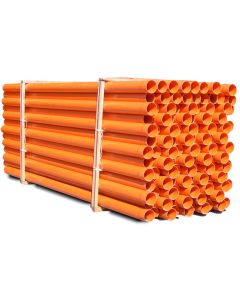 Tubo pvc Rosso 1m